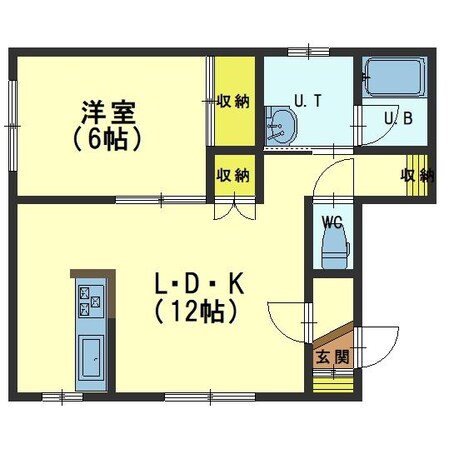 ハイツブラキストンの物件間取画像